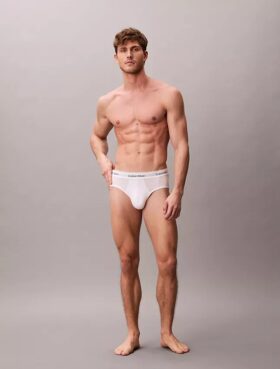Confezione da 3 slip a vita bassa in cotone Cotton Stretch Icon
