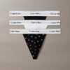 Confezione da 3 Thong Icon in cotone Cotton Stretch