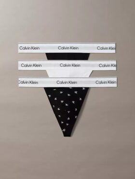 Confezione da 3 Thong Icon in cotone Cotton Stretch
