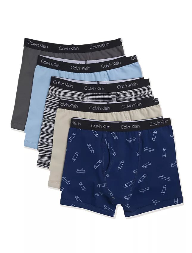 Confezione da 5 Boxer aderenti da bambino Confezione da 5 Boxer aderenti da bambino