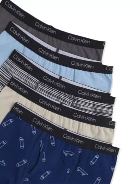 Confezione da 5 Boxer aderenti da bambino