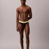 Confezione da 5 slip a vita bassa Icon Cotton Stretch