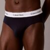 Confezione da 5 slip a vita bassa Icon Cotton Stretch