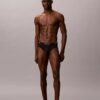 Confezione da 5 slip a vita bassa Icon Cotton Stretch