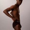 Confezione da 5 slip a vita bassa Icon Cotton Stretch