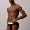Confezione da 5 slip a vita bassa Icon Cotton Stretch