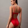 Costume intero con logo moderno Costume intero con logo moderno