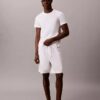Cotton Classics Confezione da 3 T-shirt a girocollo dal taglio classico