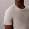 Cotton Classics Confezione da 3 T-shirt a girocollo dal taglio classico