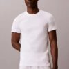 Cotton Classics Confezione da 3 T-shirt a girocollo dal taglio classico