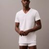 Cotton Classics Confezione da 3 T-shirt con scollo a V e vestibilità classica Cotton Classics Confezione da 3 T-shirt con scollo a V e vestibilità classica
