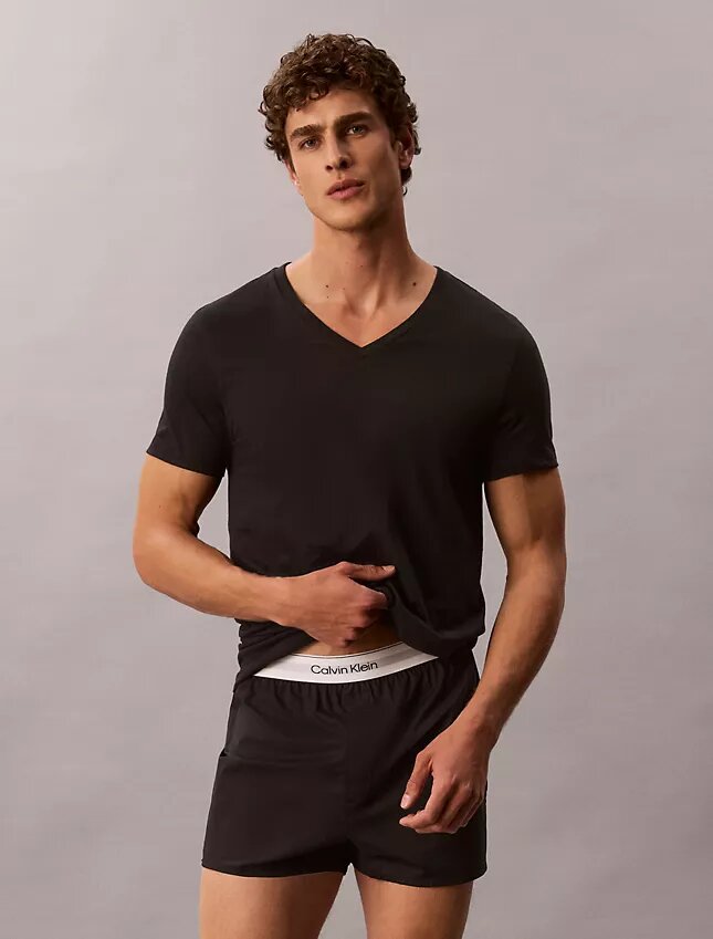 Cotton Classics Confezione da 5 T-shirt con scollo a V e vestibilità classica Cotton Classics Confezione da 5 T-shirt con scollo a V e vestibilità classica