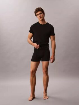 Cotton Classics Confezione da 5 T-shirt girocollo dal taglio classico