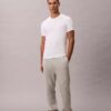 Cotton Stretch Blend Confezione da 3 T-shirt slim fit con girocollo