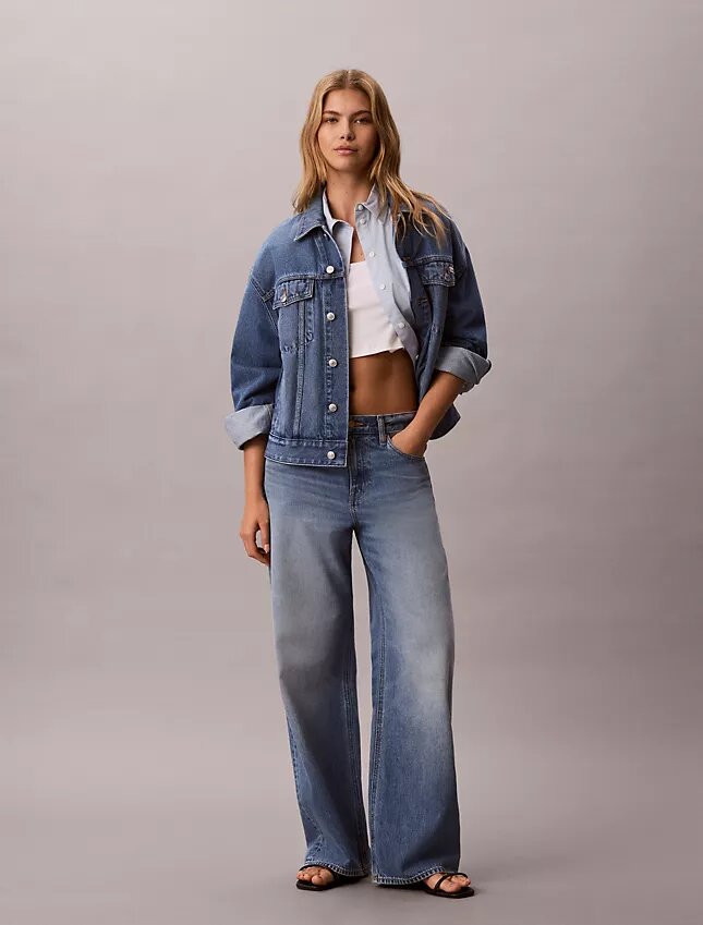 Denim Jacket dal taglio morbido Denim Jacket dal taglio morbido