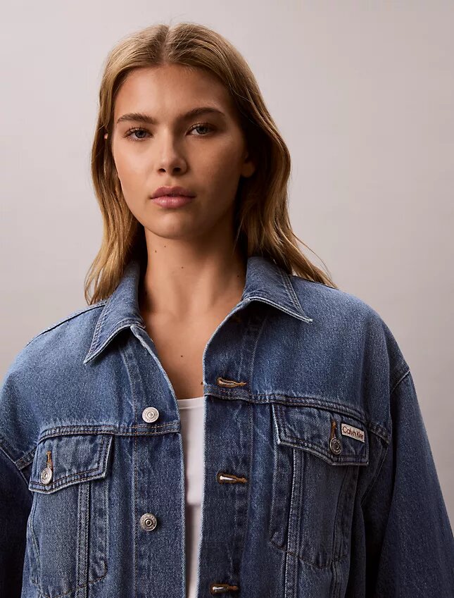 Denim Jacket dal taglio morbido Denim Jacket dal taglio morbido