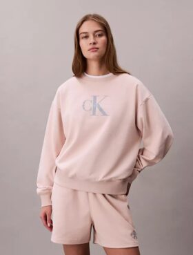 Felpa comoda in French Terry Monologo