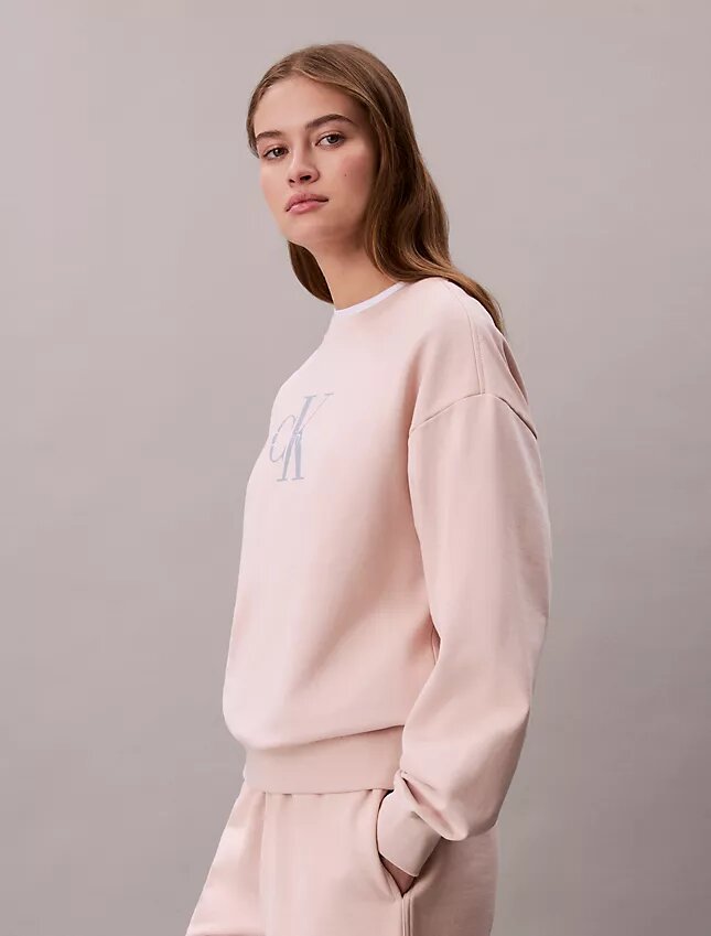 Felpa comoda in French Terry Monologo Felpa comoda in French Terry Monologo