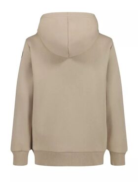Felpa con cappuccio e zip con toppa Monologo da bambino