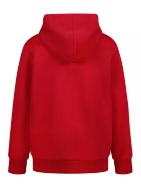 Felpa con cappuccio e zip con toppa Monologo da bambino