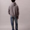 Felpa con cappuccio e zip in spugna premium Felpa con cappuccio e zip in spugna premium