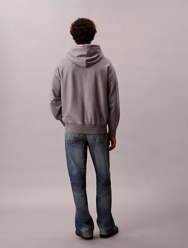 Felpa con cappuccio e zip in spugna premium Felpa con cappuccio e zip in spugna premium