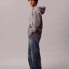 Felpa con cappuccio e zip in spugna premium Felpa con cappuccio e zip in spugna premium