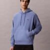 Felpa con cappuccio in felpa Monogram premium Felpa con cappuccio in felpa Monogram premium
