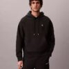 Felpa con cappuccio in felpa Monogram premium Felpa con cappuccio in felpa Monogram premium