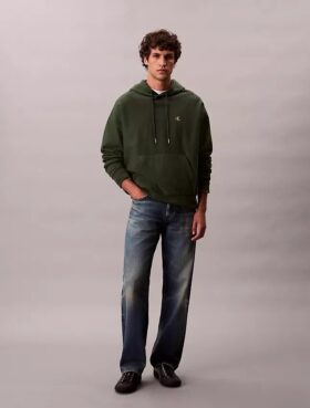 Felpa con cappuccio in felpa Monogram premium