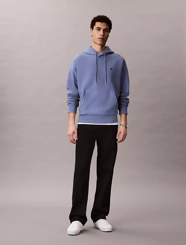 Felpa con cappuccio in felpa Monogram premium Felpa con cappuccio in felpa Monogram premium