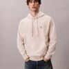 Felpa con cappuccio in felpa Monogram premium Felpa con cappuccio in felpa Monogram premium