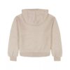 Felpa con cappuccio in pile da bambina con zip Felpa con cappuccio in pile da bambina con zip