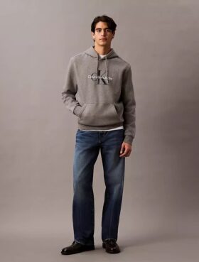 Felpa con cappuccio in pile Monologo