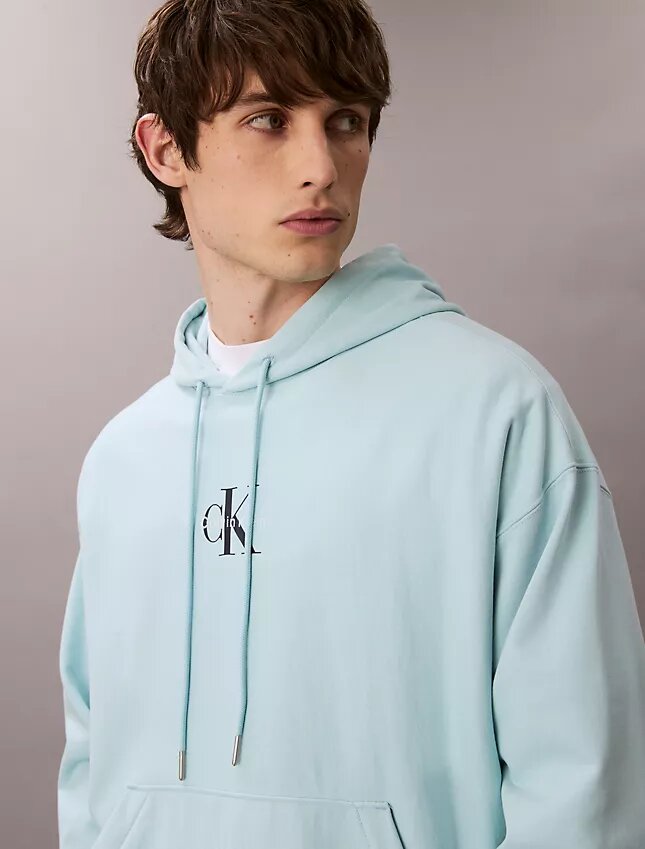 Felpa con cappuccio in pile Monologo Premium Felpa con cappuccio in pile Monologo Premium