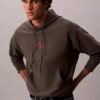 Felpa con cappuccio in pile Monologo Premium Felpa con cappuccio in pile Monologo Premium