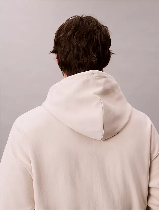 Felpa con cappuccio in pile Monologo Premium Felpa con cappuccio in pile Monologo Premium