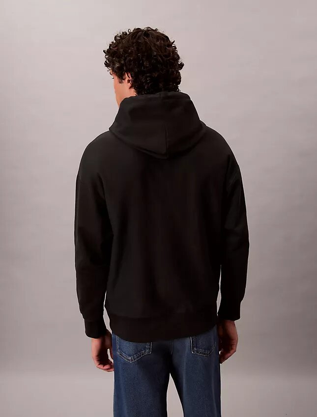 Felpa con cappuccio in pile Monologo Premium Felpa con cappuccio in pile Monologo Premium