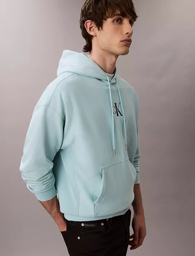 Felpa con cappuccio in pile Monologo Premium Felpa con cappuccio in pile Monologo Premium