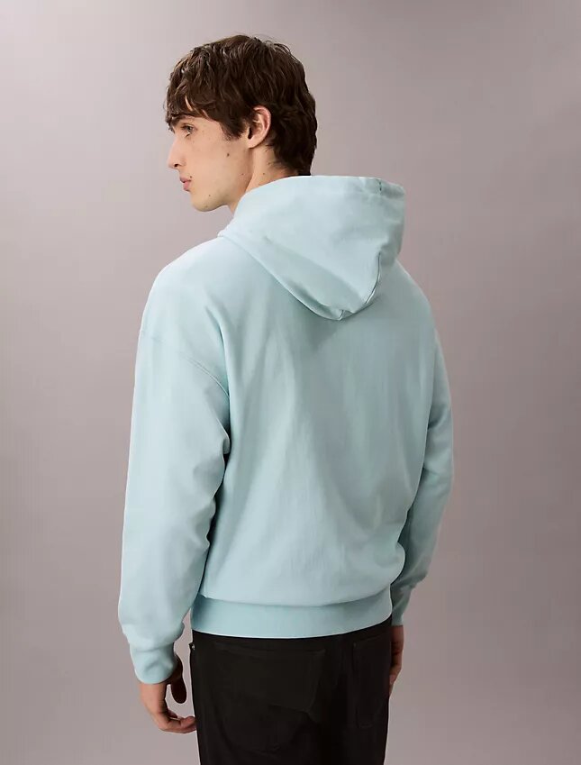 Felpa con cappuccio in pile Monologo Premium Felpa con cappuccio in pile Monologo Premium