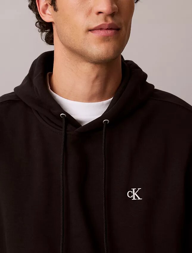 Felpa con cappuccio Monogram dalla vestibilità comoda Felpa con cappuccio Monogram dalla vestibilità comoda