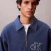 Felpa con logo Monogram e zip a un quarto Felpa con logo Monogram e zip a un quarto