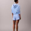 Felpa da notte con cappuccio in spugna mista cotone Felpa da notte con cappuccio in spugna mista cotone
