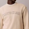 Felpa in pile con logo Varsity Felpa in pile con logo Varsity