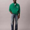 Felpa in pile premium con zip a un quarto e vestibilità comoda Felpa in pile premium con zip a un quarto e vestibilità comoda