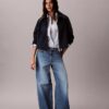 Giacca a vento in Denim