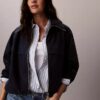 Giacca a vento in Denim