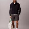 Giacca a vento leggera in nylon con blocchi di colore
