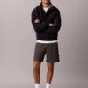 Giacca a vento leggera in nylon con blocchi di colore
