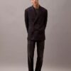Giacca blazer doppiopetto in misto gabardine di lana